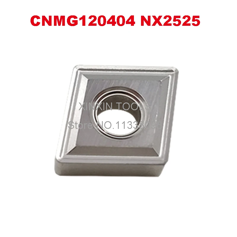 Карбидная пластина CNMG120404 NX2525/CNMG120408 NX2525, оригинальная пластина CNMA 120404/120408 для держателя токарного инструмента
Карбидная пластина CNMG120404 NX2525/CNMG120408 NX2525, оригинальная пластина CNMA 120404/120408 для держателя токарного инструмента