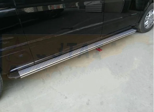High quality Car side step guard bar,protective footplate with brackets for Benz Vito,Viano,Aluminum Alloy with PC material
High quality Car side step guard bar,protective footplate with brackets for Benz Vito,Viano,Aluminum Alloy with PC material