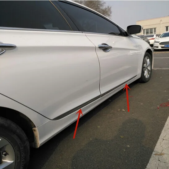 4pcs For Hyundai Sonata MK8 2011-2014 stainless steel Side Door Body Molding Mouldings Trim Car Styling Accessories
4pcs For Hyundai Sonata MK8 2011-2014 stainless steel Side Door Body Molding Mouldings Trim Car Styling Accessories