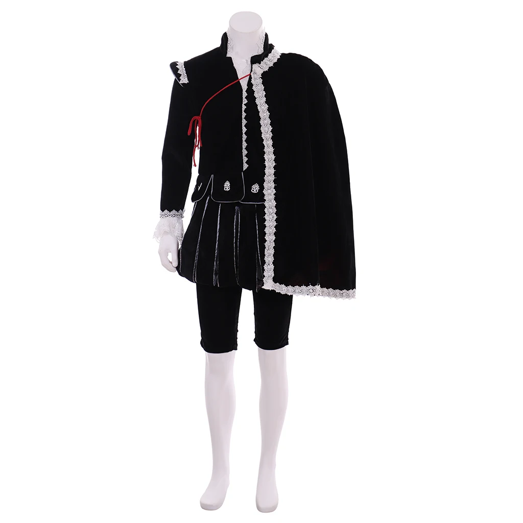 Cosplaydiy Todor Elizabeth Nobleman King Cosplay Costume Jerkin Doublet Outfit Suit Adult Black Tudor Prince Costume L320
Cosplaydiy Todor Elizabeth Nobleman King Cosplay Costume Jerkin Doublet Outfit Suit Adult Black Tudor Prince Costume L320