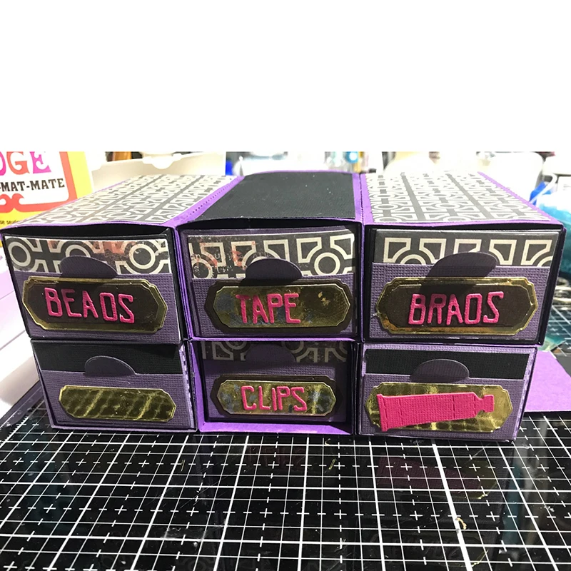 Metal Cutting Die Cut Storage Drawer Gift Box Case Scrapbooking Paper Craft Handmade Card Making Album Punch Art Cutter
Metal Cutting Die Cut Storage Drawer Gift Box Case Scrapbooking Paper Craft Handmade Card Making Album Punch Art Cutter