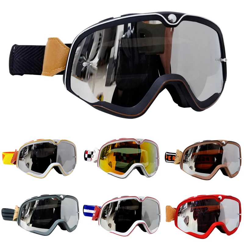 Retro Motocross Goggles MX Off Road Dirt Bike Motorcycle Helmets Goggles Ski Moto Glasses ATV For Motocross Glasses Sets
Retro Motocross Goggles MX Off Road Dirt Bike Motorcycle Helmets Goggles Ski Moto Glasses ATV For Motocross Glasses Sets