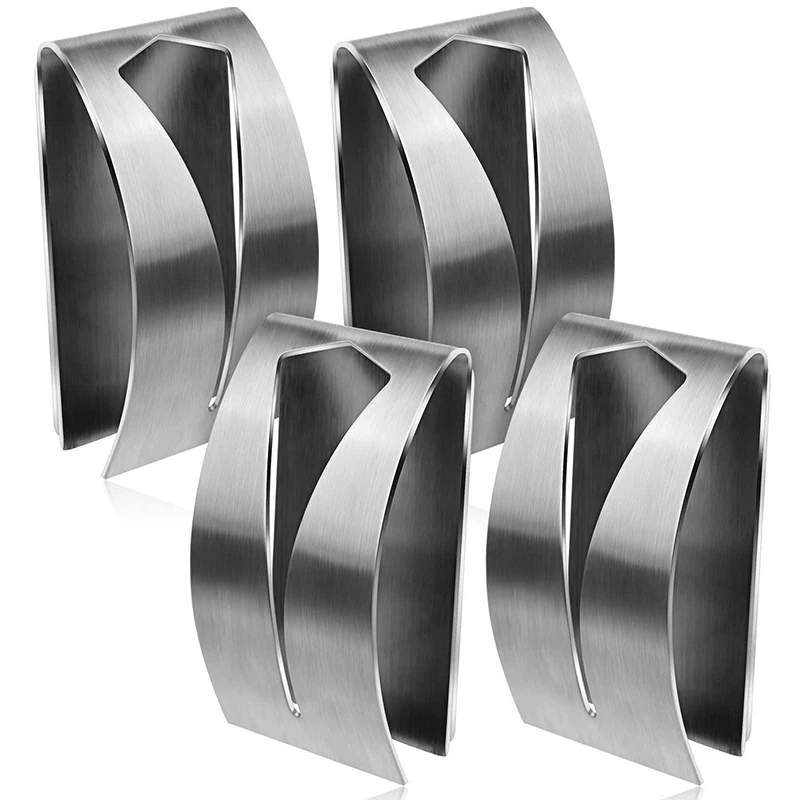 GTBL 4 Pieces Self Adhesive Towel Hook Holder Grabber, Stainless Steel Kitchen Dish Towel Hook Wall Mount Non-Drilling
GTBL 4 Pieces Self Adhesive Towel Hook Holder Grabber, Stainless Steel Kitchen Dish Towel Hook Wall Mount Non-Drilling