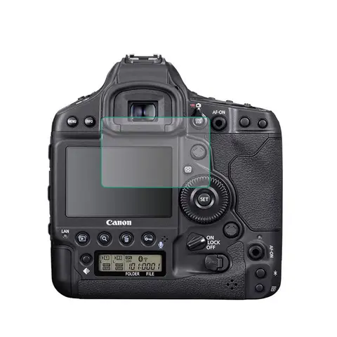 Temperato di Vetro Della Copertura Della Protezione Per Canon EOS-1D X Mark III/1DX Mark3/1 DXiii/1DX3 Schermo lcd Video/fotocamera di Protezione pellicola di Protezione