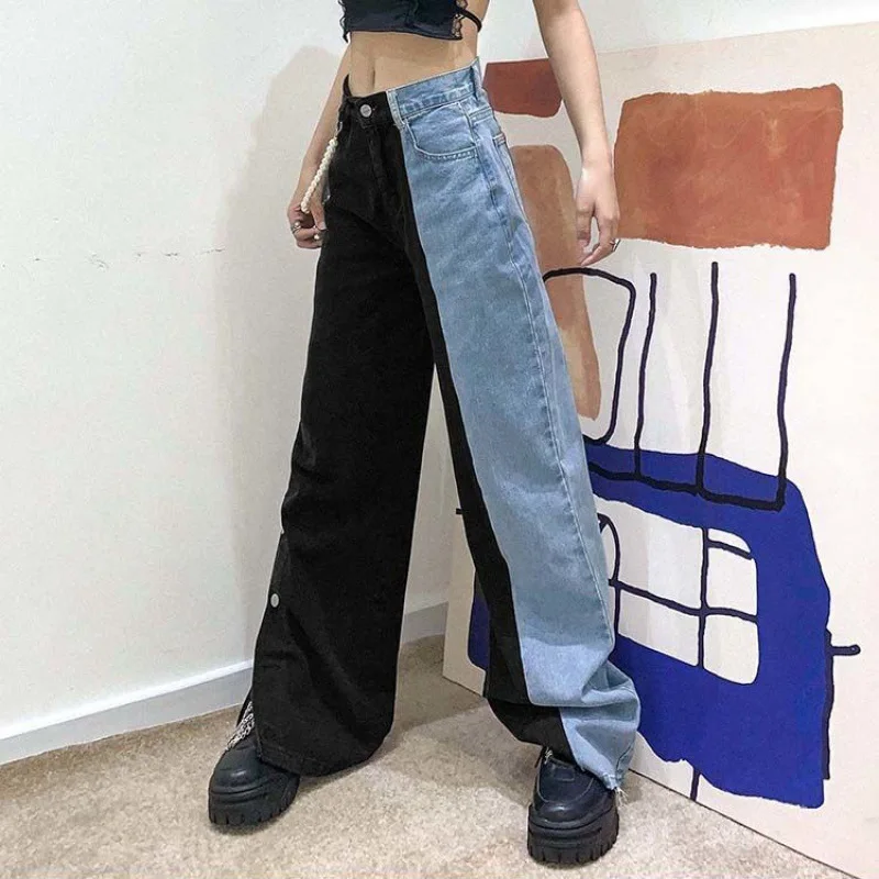 Vintage Jeans Woman Denim Long Pants Fashion Female Tide Streetwear High Waist Casual Loose Cowboy Trousers Split Wide Leg Jean
Vintage Jeans Woman Denim Long Pants Fashion Female Tide Streetwear High Waist Casual Loose Cowboy Trousers Split Wide Leg Jean