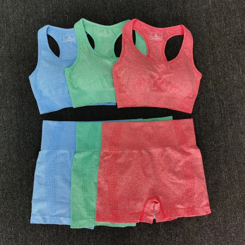 2 PCS Women Summer Seamless yoga set Fitness Sports Suits GYM Clothing Yoga bra+High Waist shorts Workout Pants
2 PCS Women Summer Seamless yoga set Fitness Sports Suits GYM Clothing Yoga bra+High Waist shorts Workout Pants