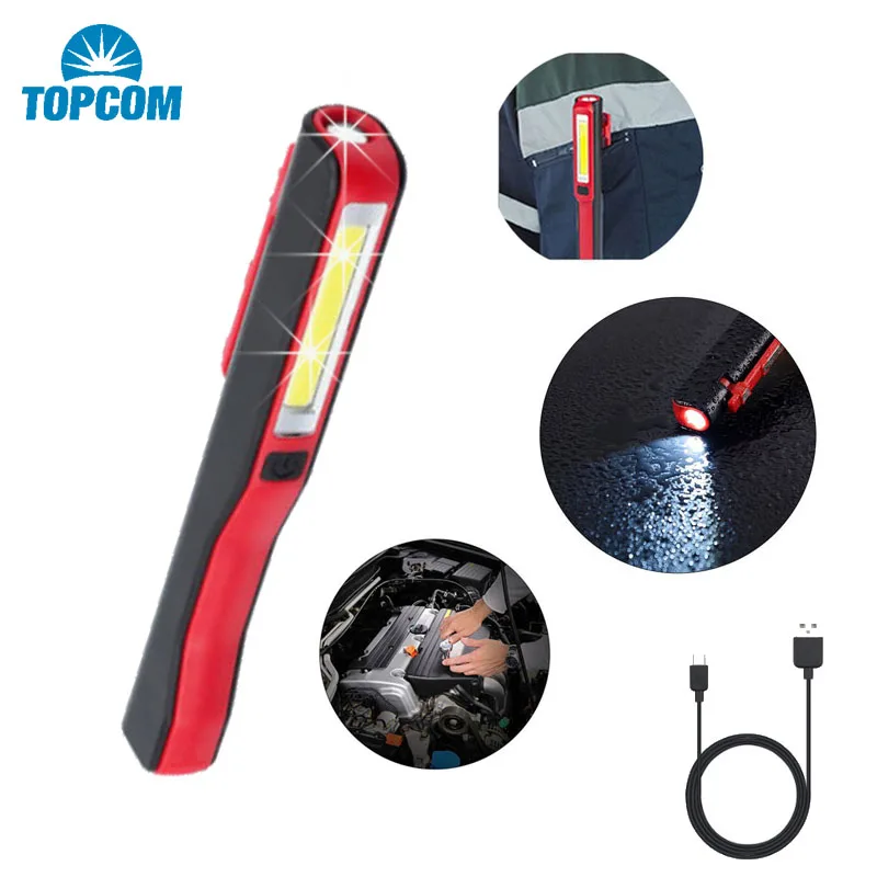 Topcom USB Перезаряжаемые COB рабочий светильник Портативный Карманный аварийный светодиодный вспышка светильник встроенный Батарея ABS Многофункциональный ручной светильник
Topcom USB Перезаряжаемые COB рабочий светильник Портативный Карманный аварийный светодиодный вспышка светильник встроенный Батарея ABS Многофункциональный ручной светильник