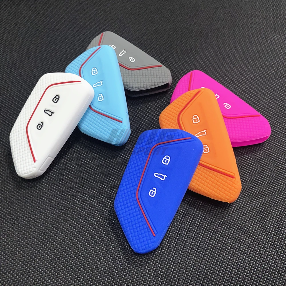 For VW Volkswagen Golf 8 Mk8 2020 3 Buttons Smart Key New Car Rear Silicone Remote Smart Key Case Key Fob Holder Cover Trim
For VW Volkswagen Golf 8 Mk8 2020 3 Buttons Smart Key New Car Rear Silicone Remote Smart Key Case Key Fob Holder Cover Trim
