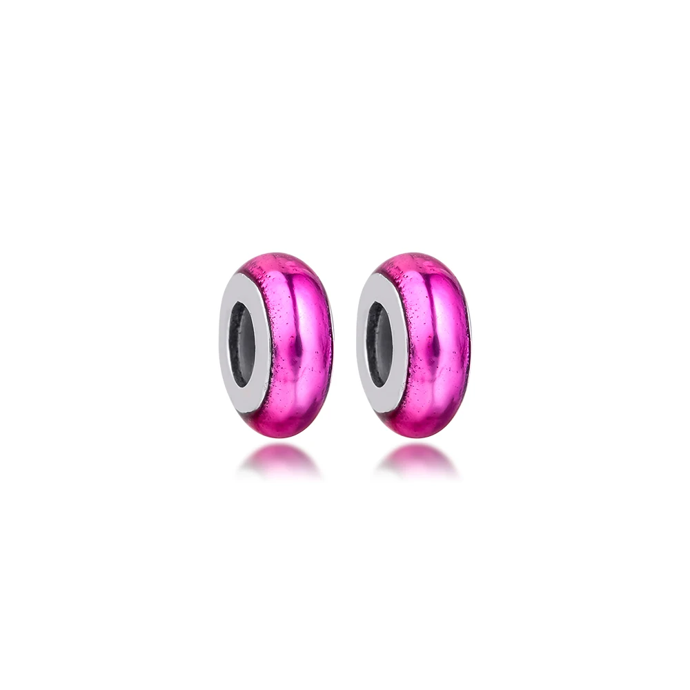 My Pink Spacer Charm for 2020 summer Bracelet 925 Sterling Silver Beads for Jewelry Making DIY Kralen Fashion Jewelry
My Pink Spacer Charm for 2020 summer Bracelet 925 Sterling Silver Beads for Jewelry Making DIY Kralen Fashion Jewelry