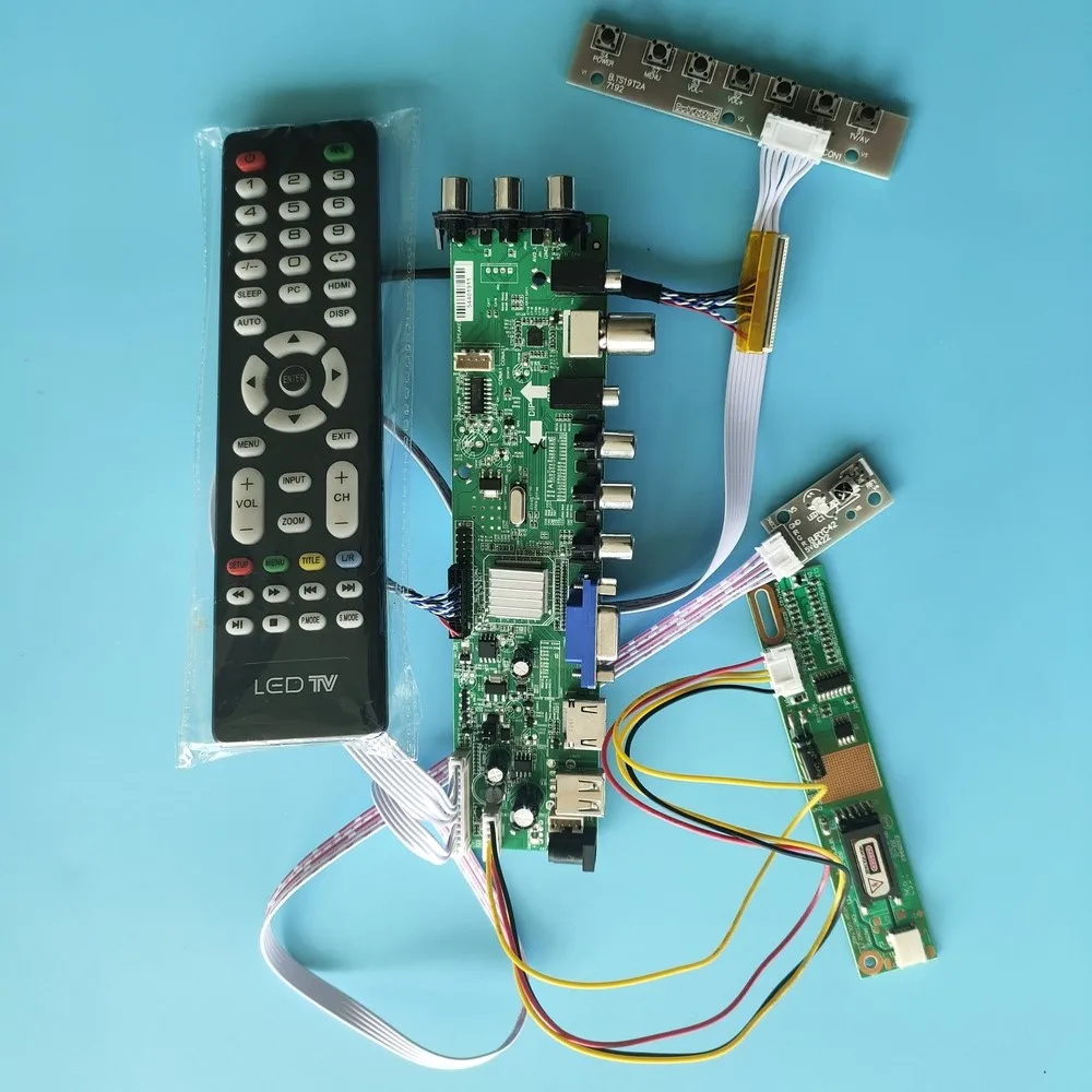 Комплект для CLAA154WA05/CLAA154WA05 V.1 30pin 1 CCFL ЖК-дисплей DVB-C DVB-T 1280X800 Цифровая панель HDMI Плата контроллера ТВ VGA USB пульт дистанционного управления
Комплект для CLAA154WA05/CLAA154WA05 V.1 30pin 1 CCFL ЖК-дисплей DVB-C DVB-T 1280X800 Цифровая панель HDMI Плата контроллера ТВ VGA USB пульт дистанционного управления