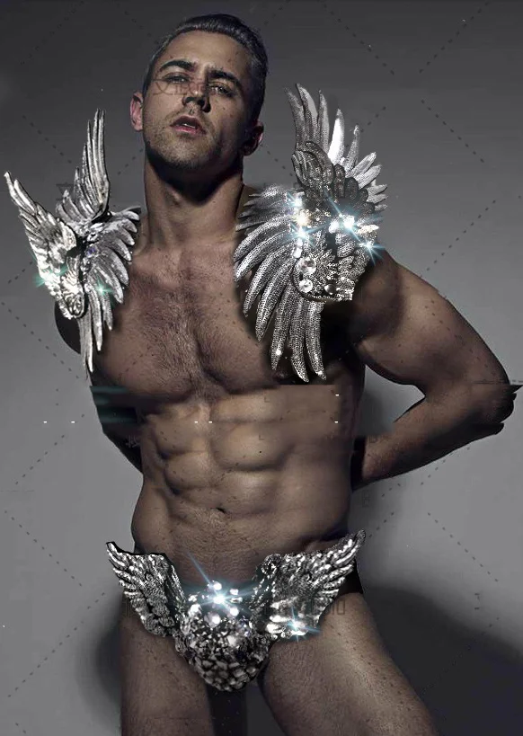 Sexy Man Club Dress Nightlife Costume Men's Jumpsuit Outfit Night Clubwear Performance Show Sequins Shoulder Ornament Dancer
Sexy Man Club Dress Nightlife Costume Men's Jumpsuit Outfit Night Clubwear Performance Show Sequins Shoulder Ornament Dancer