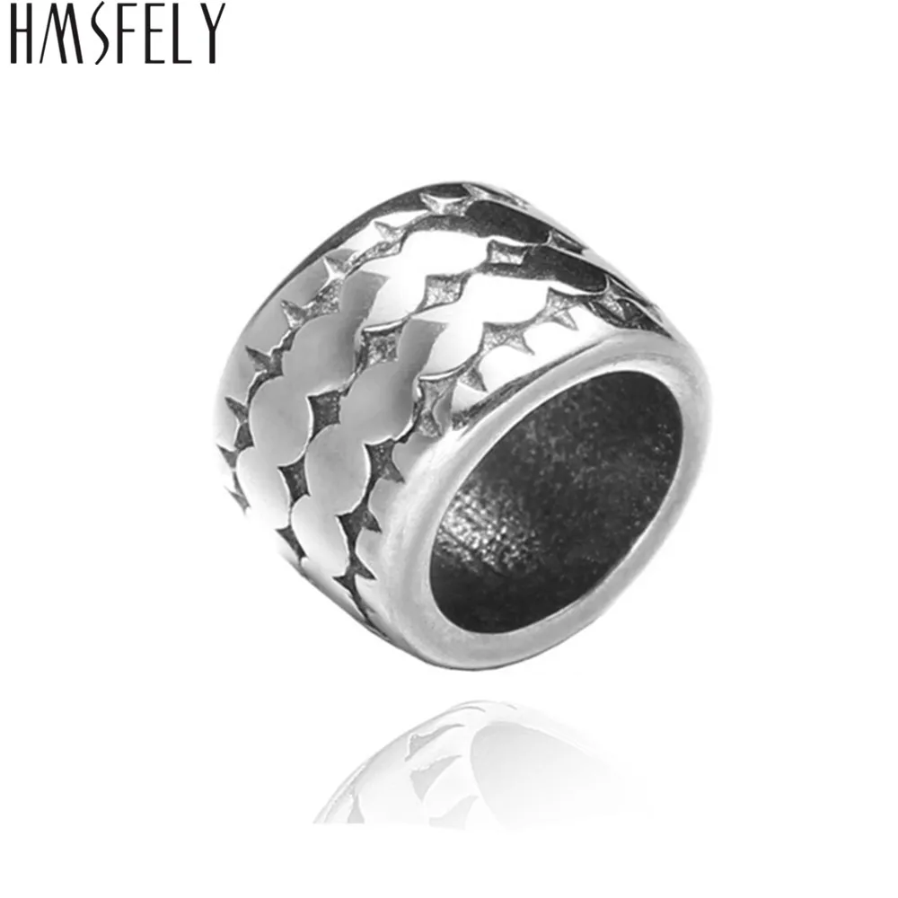 HMSFELY Stainless Steel Beads Accessories For DIY Leather Bracelet Jewelry Making 8mm Hole Size Polka Dot Bead Wholsale 5pcs
HMSFELY Stainless Steel Beads Accessories For DIY Leather Bracelet Jewelry Making 8mm Hole Size Polka Dot Bead Wholsale 5pcs