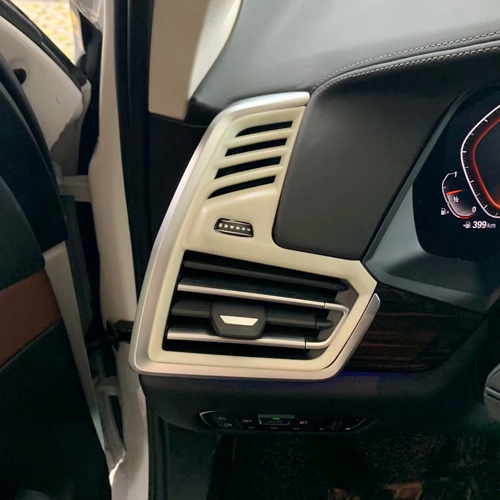 Аксессуары для BMW X5 G05 2019 2020 Innner, декоративные боковые наклейки на вентиляционную решетку автомобиля, Стильный чехол для выхода воздуха
Аксессуары для BMW X5 G05 2019 2020 Innner, декоративные боковые наклейки на вентиляционную решетку автомобиля, Стильный чехол для выхода воздуха
