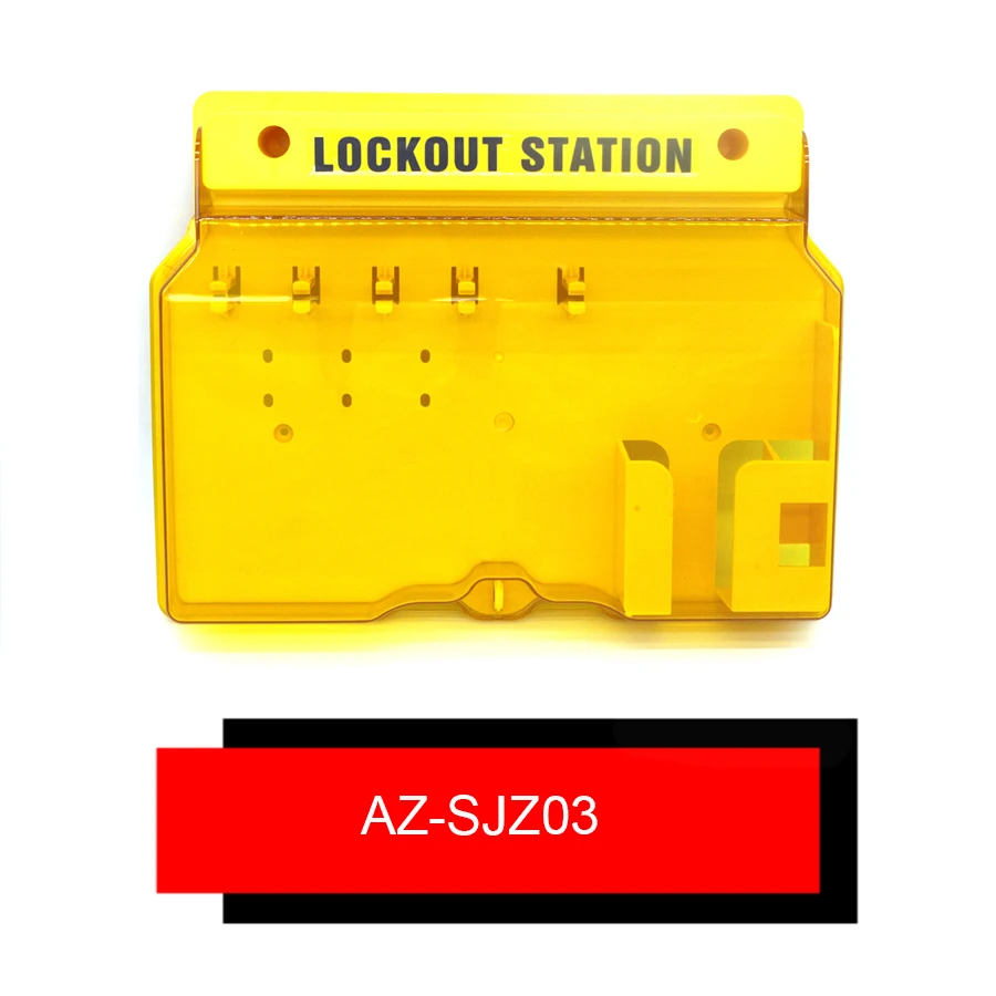 Wall Mounted Lockout Station 5-Lock Covered Station One-piece Lock-out station with 5 clips and 1 compartment Lock-out Tag-out .
Wall Mounted Lockout Station 5-Lock Covered Station One-piece Lock-out station with 5 clips and 1 compartment Lock-out Tag-out .
