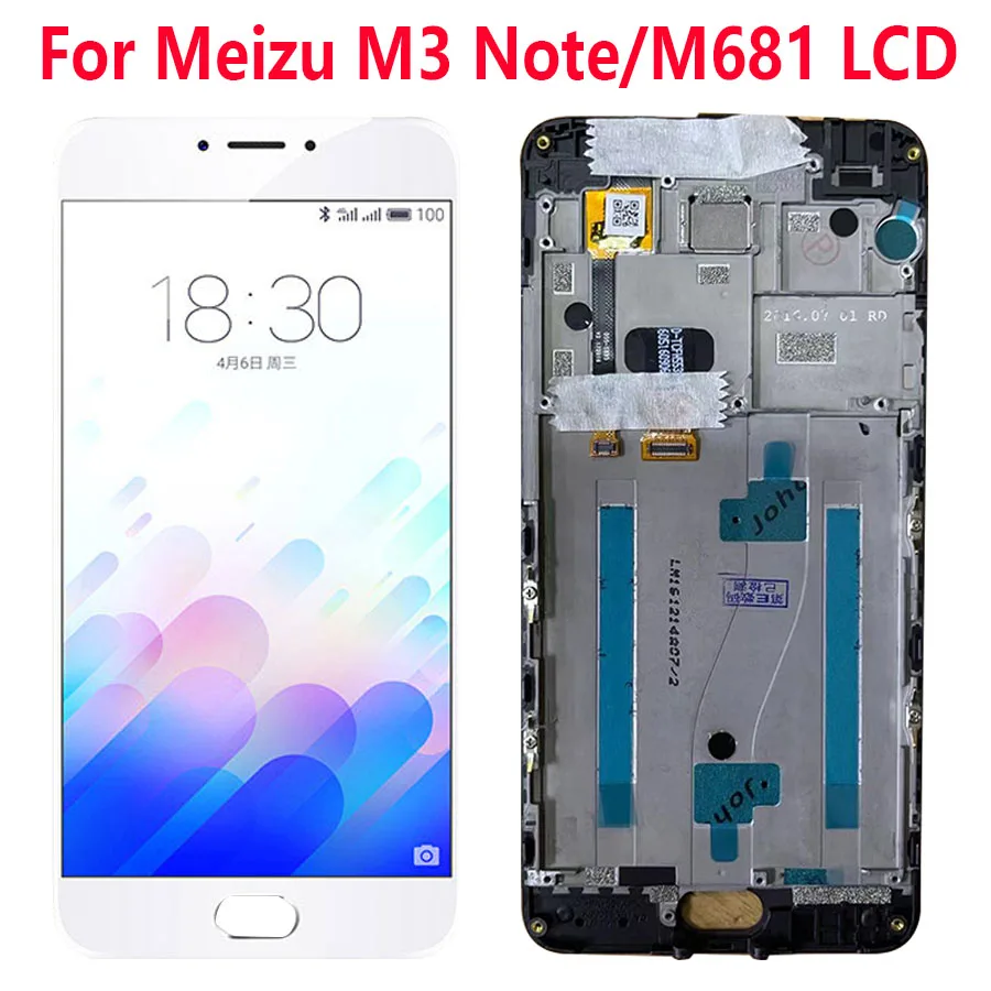 Новый ЖК-дисплей 5,5 дюйма для Meizu M3 Note M681 M681C M681M M681Q M681H, ЖК-дисплей с дигитайзером и сенсорным экраном, для Meizu M3 Note, ЖК-дисплей с рамкой
Новый ЖК-дисплей 5,5 дюйма для Meizu M3 Note M681 M681C M681M M681Q M681H, ЖК-дисплей с дигитайзером и сенсорным экраном, для Meizu M3 Note, ЖК-дисплей с рамкой