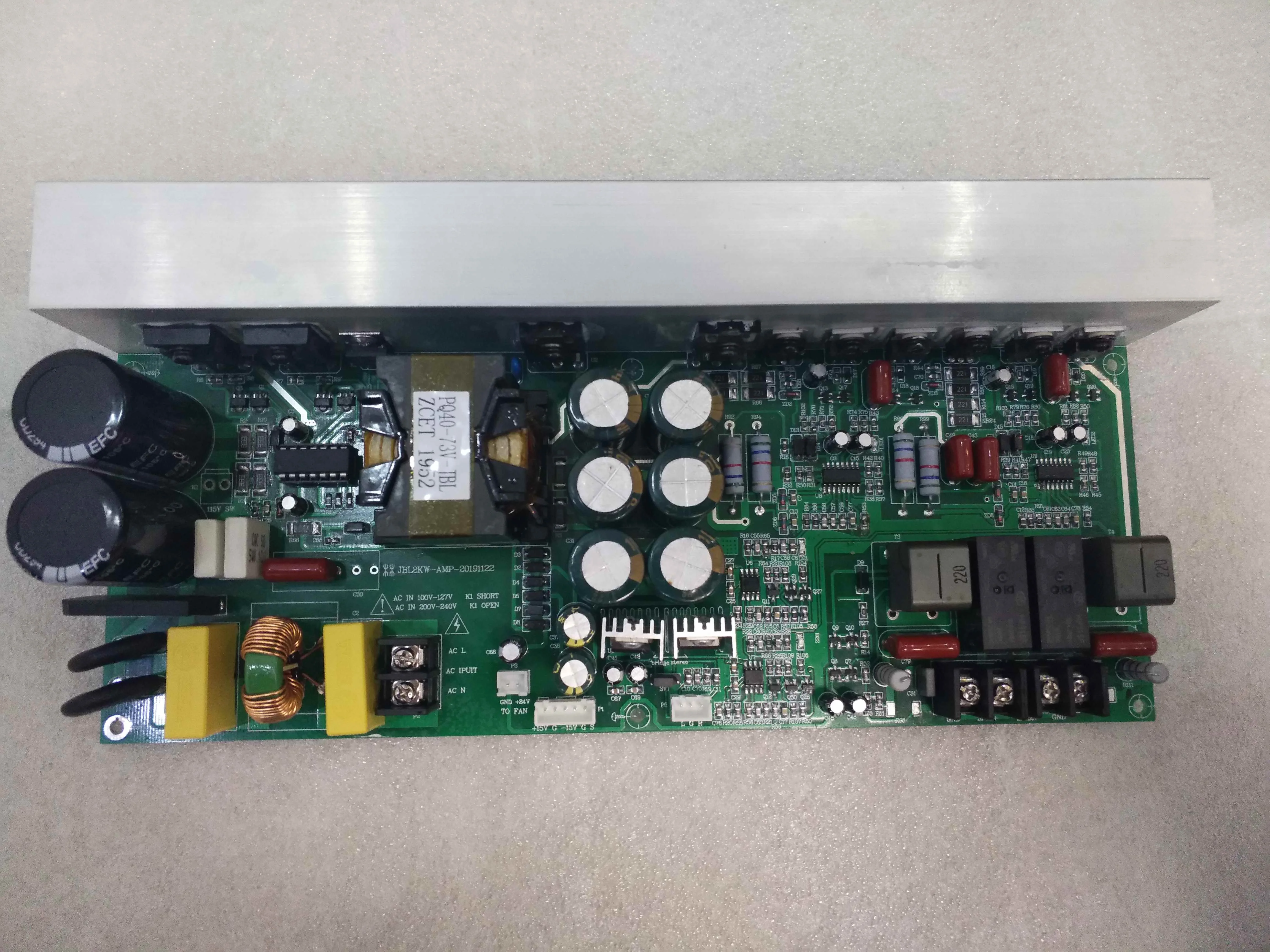 Digital Power Amplifier Audio Board 500Wx2 Stereo Amp With Switch Power Supply
Digital Power Amplifier Audio Board 500Wx2 Stereo Amp With Switch Power Supply