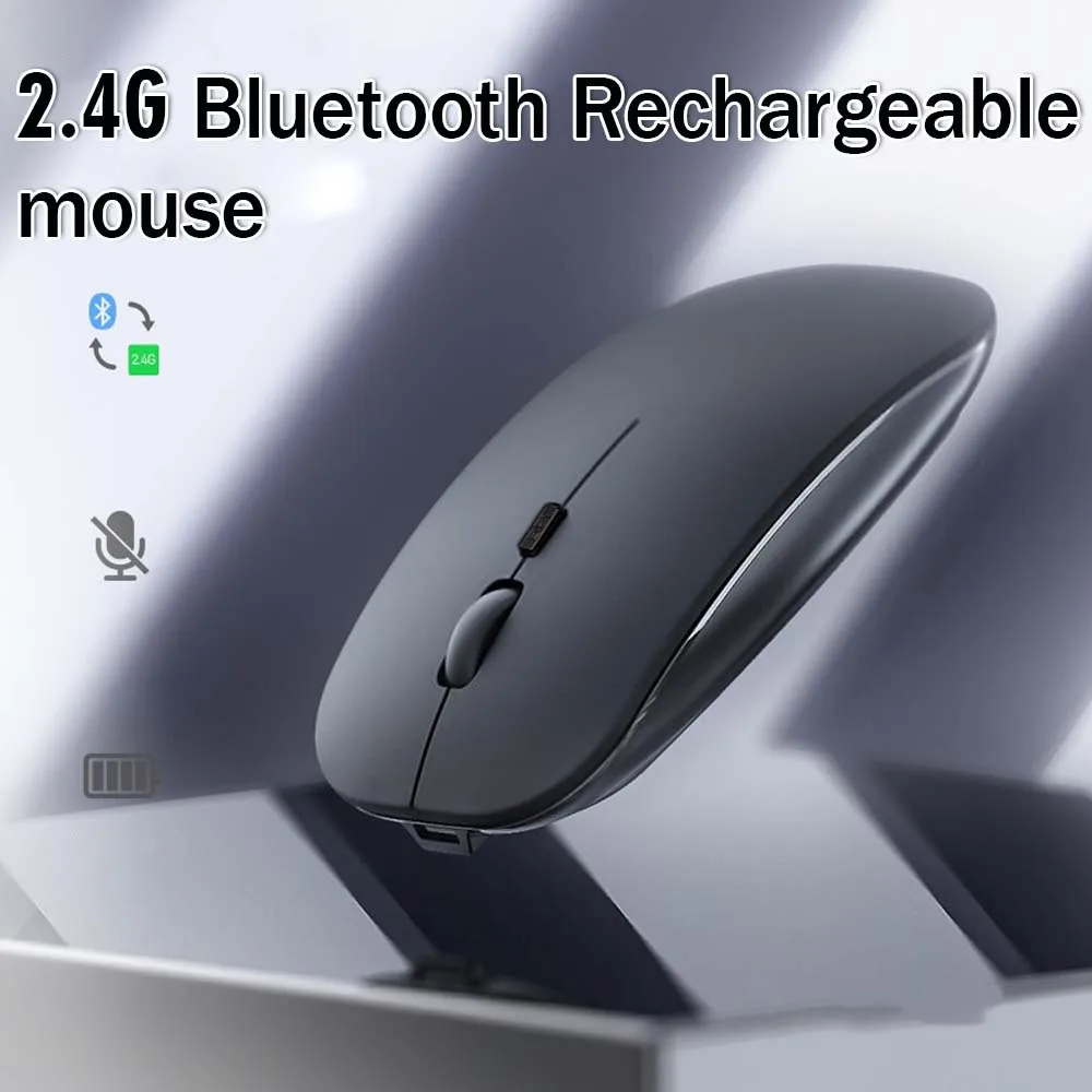 Wireless Mouse RGB Bluetooth Computer Mouse Gaming Silent Rechargeable Ergonomic Mause 2.4Ghz USB Optical Mice for PC Laptop
Wireless Mouse RGB Bluetooth Computer Mouse Gaming Silent Rechargeable Ergonomic Mause 2.4Ghz USB Optical Mice for PC Laptop