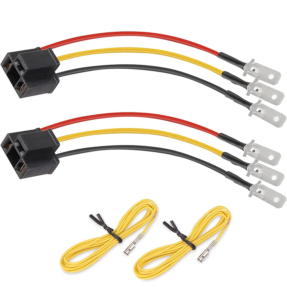 Headlight Wire H4 9003 HB2 Socket Adapter H4 to 3 Pin Adapter with Headlight Extension Cable for DRL Turn Signal Wire
Headlight Wire H4 9003 HB2 Socket Adapter H4 to 3 Pin Adapter with Headlight Extension Cable for DRL Turn Signal Wire