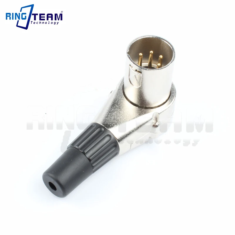 100PCS Hardware Parts 4 Pins Cannon Socket Male Elbow Microphone XLR Audio Connector 4P Contacts
100PCS Hardware Parts 4 Pins Cannon Socket Male Elbow Microphone XLR Audio Connector 4P Contacts