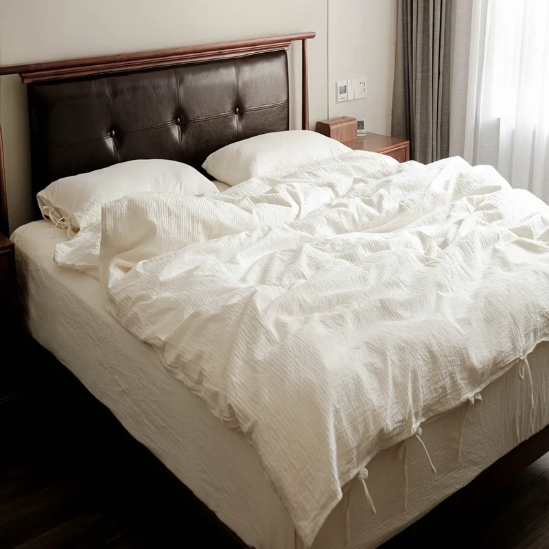 Original ecology Nature Cotton not Dyed Duvet Cover Twin Full Queen 3/4Pcs Comforter Cover Bedding Sets Bed Sheet Bed Shams
Original ecology Nature Cotton not Dyed Duvet Cover Twin Full Queen 3/4Pcs Comforter Cover Bedding Sets Bed Sheet Bed Shams