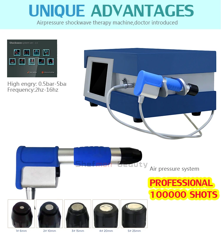 10 Bar Effective Extracorporal Shock Wave Device Physiotherapy Pneumatics Shock Wave For ED Treatment Leg Knee Pain Therapy
10 Bar Effective Extracorporal Shock Wave Device Physiotherapy Pneumatics Shock Wave For ED Treatment Leg Knee Pain Therapy