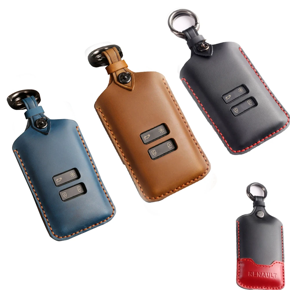 Leather Car Key Case For Renault Koleos Kadjar Scenic Megane Sandero Espace Clio Captur Kangoo Laguna Talisman Twingo Cover
Leather Car Key Case For Renault Koleos Kadjar Scenic Megane Sandero Espace Clio Captur Kangoo Laguna Talisman Twingo Cover