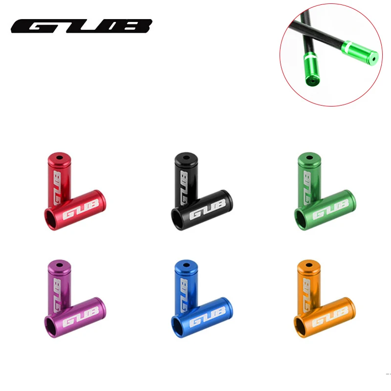 GUB 10pcs 4mm 5mm Aluminium Shift Brake Cable Cap For MTB Road Bike Colorful Cable Bicycle Derailleur Brake Cable End Tip Cap
GUB 10pcs 4mm 5mm Aluminium Shift Brake Cable Cap For MTB Road Bike Colorful Cable Bicycle Derailleur Brake Cable End Tip Cap
