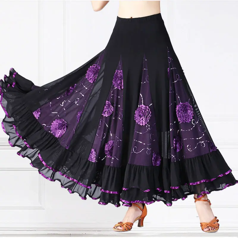 New ballroom skirt long ballroom dance skirts for women waltz standard ballroom skirts women
New ballroom skirt long ballroom dance skirts for women waltz standard ballroom skirts women