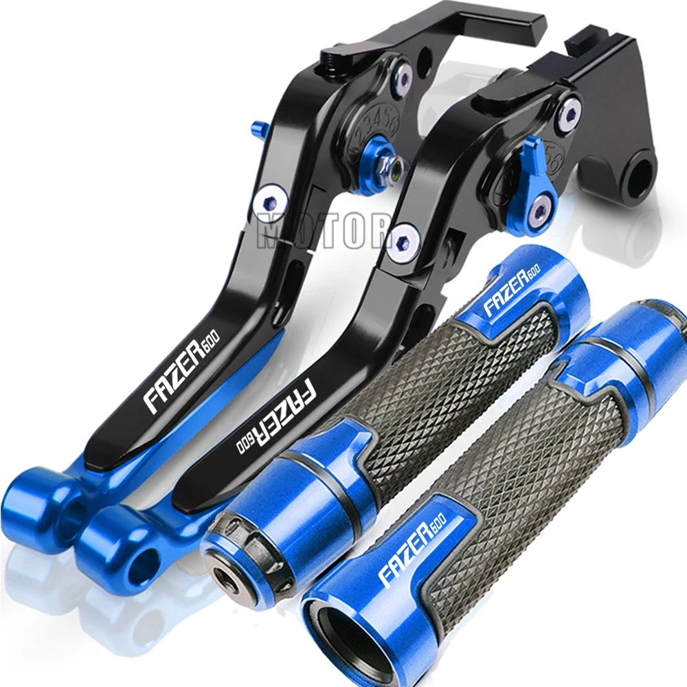 Motorcycle Adjustable Brake Clutch Lever handle grips set For Yamaha FAZER600 1998 1999 2000 2001 2002 2003 Fazer 600 with logo
Motorcycle Adjustable Brake Clutch Lever handle grips set For Yamaha FAZER600 1998 1999 2000 2001 2002 2003 Fazer 600 with logo
