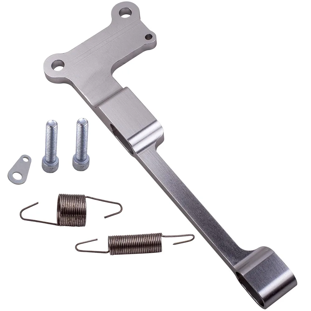 Billet Aluminum Throttle Carburetor Bracket/Spring Stainless prings Kickdown Cable Bracket w/Stainless Steel Spring
Billet Aluminum Throttle Carburetor Bracket/Spring Stainless prings Kickdown Cable Bracket w/Stainless Steel Spring