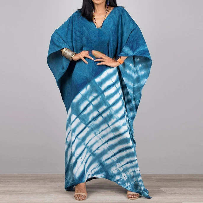Bohemian Print Women Beach Dress Bikini Cover Up Summer Tunic For Woman Beachwear Bathing Suit Robe De Plage Kaftan
Bohemian Print Women Beach Dress Bikini Cover Up Summer Tunic For Woman Beachwear Bathing Suit Robe De Plage Kaftan