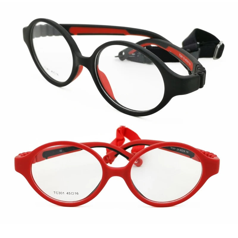 Second pairs High end quality flexible one body oval optician prescription dual color eyeglasses with elastic cord for kids 301
Second pairs High end quality flexible one body oval optician prescription dual color eyeglasses with elastic cord for kids 301