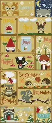 NN Counted Cross Stitch Kit Cross stitch RS cotton with cross stitch Magazine - cute little card in December
NN Counted Cross Stitch Kit Cross stitch RS cotton with cross stitch Magazine - cute little card in December