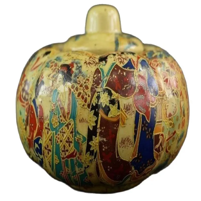 Jingdezhen Porcelain and Ceramic Enamel Decorative Decoration of Pumpkin Cans for Ladies and Ladies
Jingdezhen Porcelain and Ceramic Enamel Decorative Decoration of Pumpkin Cans for Ladies and Ladies
