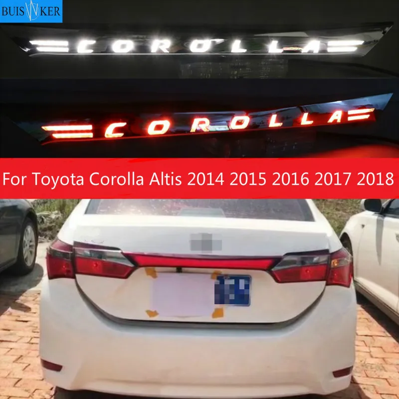 For Toyota Corolla Altis 2014 2015 2016 2017 2018 Car LED Rear Fog Lamp Bumper Light Brake Light Dynamic Turn Signal Reflector
For Toyota Corolla Altis 2014 2015 2016 2017 2018 Car LED Rear Fog Lamp Bumper Light Brake Light Dynamic Turn Signal Reflector