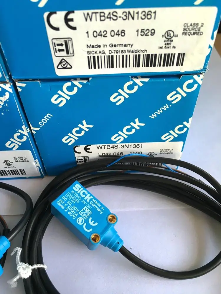 100% Новый оригинальный фотоэлектрический переключатель SICK WTB4S-3N1361
100% Новый оригинальный фотоэлектрический переключатель SICK WTB4S-3N1361