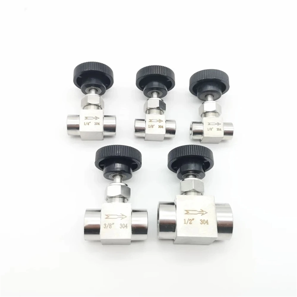 1/8" 1/4" 3/8" 1/2" BSP Female Needle Valve Crane 304 Stainless Steel Flow Control Water Gas Oil Propane 915 PSI
1/8" 1/4" 3/8" 1/2" BSP Female Needle Valve Crane 304 Stainless Steel Flow Control Water Gas Oil Propane 915 PSI