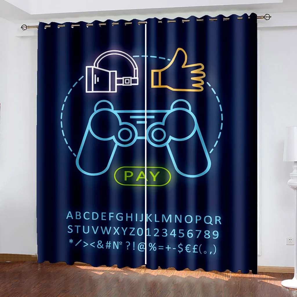 Children's Games Curtain Decorations Living Room Curtains Bedroom Decoration Curtains Cortinas Para Dormitorio
Children's Games Curtain Decorations Living Room Curtains Bedroom Decoration Curtains Cortinas Para Dormitorio