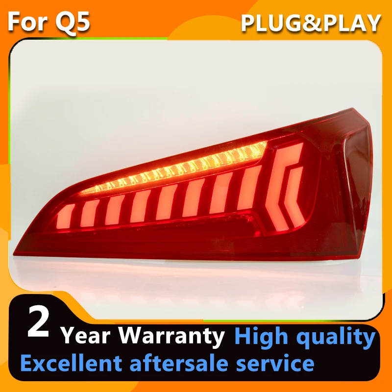 YCYON For Audi Q5 Tail Lamp 2010-2018 LED Rear Lamp LED Dynamic Turn Signal Taillights Reversing Lights Auto Accessories
YCYON For Audi Q5 Tail Lamp 2010-2018 LED Rear Lamp LED Dynamic Turn Signal Taillights Reversing Lights Auto Accessories