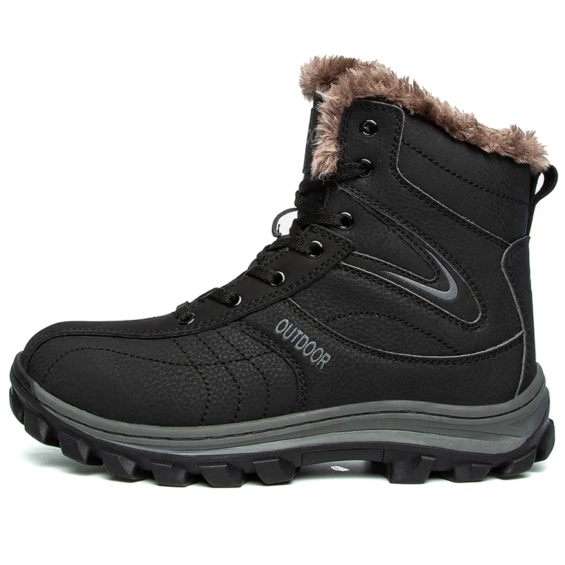 BETOOSEN Men's Hiking Boots Winter Warm Fur Lined Snow Boots Backpacking Boots for Men
BETOOSEN Men's Hiking Boots Winter Warm Fur Lined Snow Boots Backpacking Boots for Men