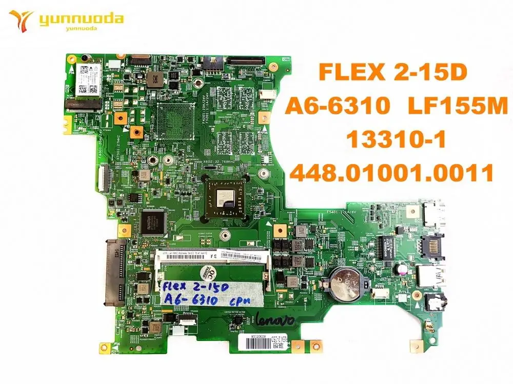 Оригинальная материнская плата для ноутбука Lenovo FLEX 2-15D FLEX 2-15D A6-6310 LF155M 13310-1 448.01001.0011, протестирована, хорошая, бесплатная доставка
Оригинальная материнская плата для ноутбука Lenovo FLEX 2-15D FLEX 2-15D A6-6310 LF155M 13310-1 448.01001.0011, протестирована, хорошая, бесплатная доставка
