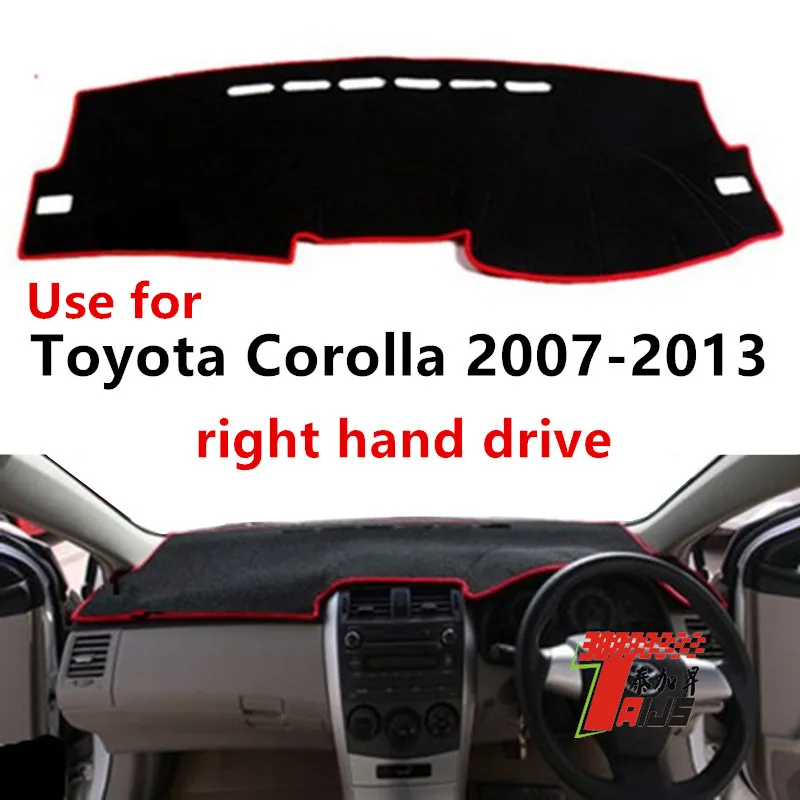 TAIJS Factory 3 colors Anti dust Polyester Fiber Car Dashboard Cover For TOYOTA Corolla 2007-2013 Right hand drive
TAIJS Factory 3 colors Anti dust Polyester Fiber Car Dashboard Cover For TOYOTA Corolla 2007-2013 Right hand drive
