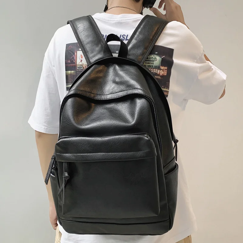 Рюкзак из мягкой кожи для мужчин и женщин, Роскошный дизайнерский ранец для девушек, сумка для ноутбука большой вместимости, дорожная сумка
Рюкзак из мягкой кожи для мужчин и женщин, Роскошный дизайнерский ранец для девушек, сумка для ноутбука большой вместимости, дорожная сумка