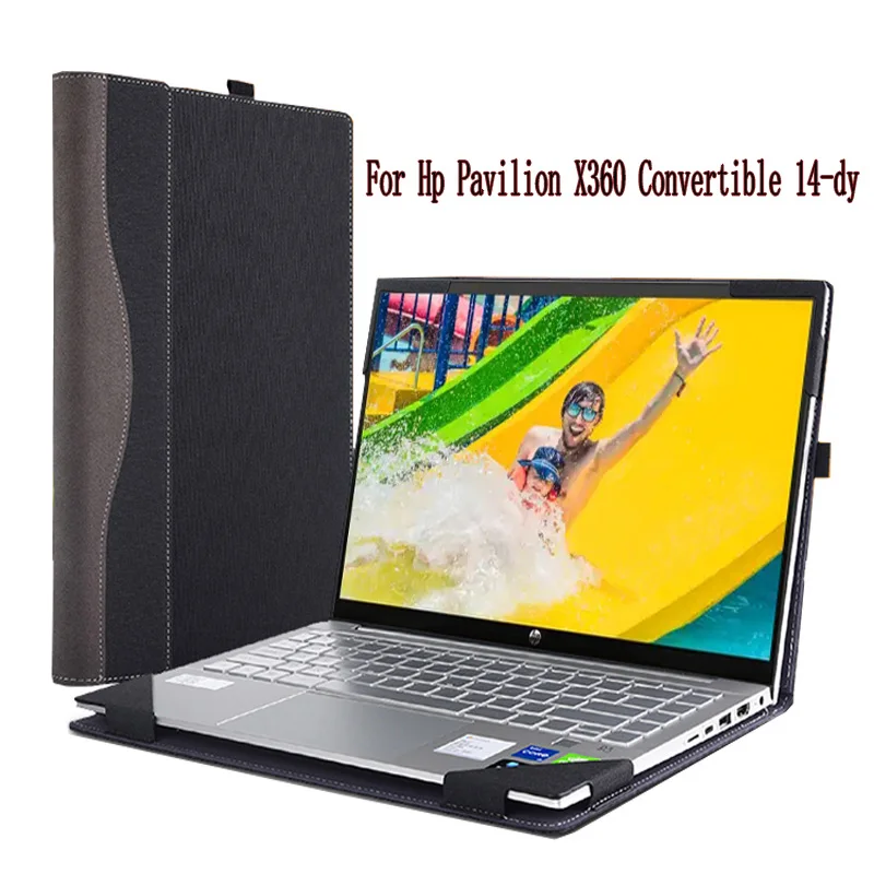 Laptop Case For Hp Pavilion X360 Convertible 14-dy Cover PU Leather Protective Sleeve Splittable With Pen Holder Protection
Laptop Case For Hp Pavilion X360 Convertible 14-dy Cover PU Leather Protective Sleeve Splittable With Pen Holder Protection