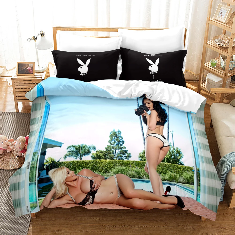 Likurb Sexy Bikini Lady Girl Duvet Cover Pillowcase Bedding Set Single Twin Full Size for Adults Men Bedroom Decor
Likurb Sexy Bikini Lady Girl Duvet Cover Pillowcase Bedding Set Single Twin Full Size for Adults Men Bedroom Decor
