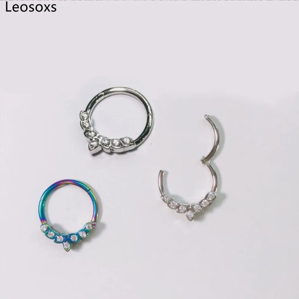 Leosoxs 1pc Stainless Steel 316L Earrings Earrings Nose Ring Nose Nails Zircon Diamond Geometric Piercing Jewelry
Leosoxs 1pc Stainless Steel 316L Earrings Earrings Nose Ring Nose Nails Zircon Diamond Geometric Piercing Jewelry