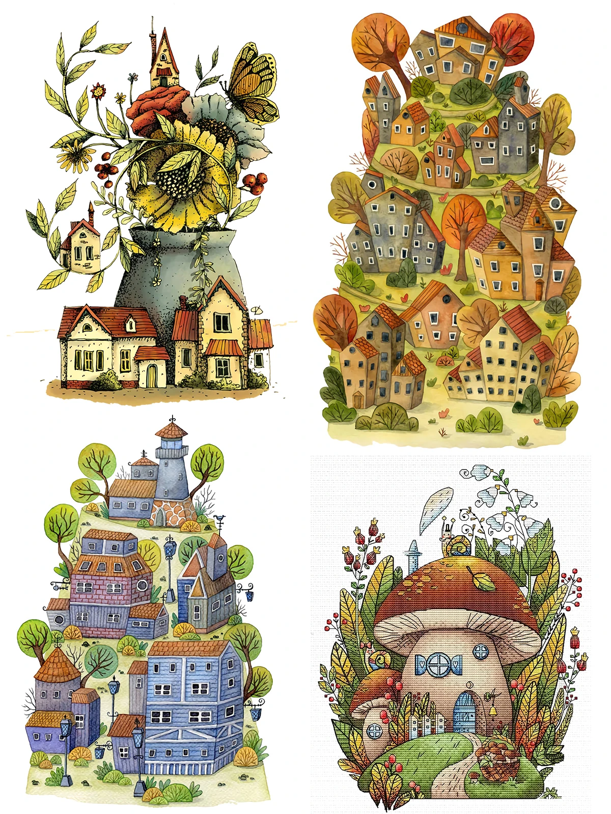 Cartoon Houses/Fairy Tale Village Clear Stamps/Seal For DIY Scrapbooking Card Making Album Decorative Silicone Stamp Craft
Cartoon Houses/Fairy Tale Village Clear Stamps/Seal For DIY Scrapbooking Card Making Album Decorative Silicone Stamp Craft