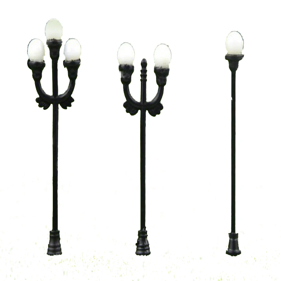 New 30pcs/lot 6v Mixed Garden Light Model 1:150 Scale Model Railway Train Lamp Post Street Lights
New 30pcs/lot 6v Mixed Garden Light Model 1:150 Scale Model Railway Train Lamp Post Street Lights