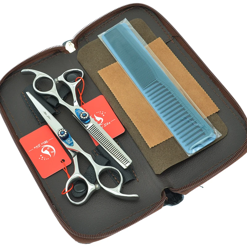 Meisha 6.0 Inch Professional Hair Scissors Set Barbers Hair Cutting Scissors Thinning Shears Salon Hair Styling Equipment A0086A
Meisha 6.0 Inch Professional Hair Scissors Set Barbers Hair Cutting Scissors Thinning Shears Salon Hair Styling Equipment A0086A