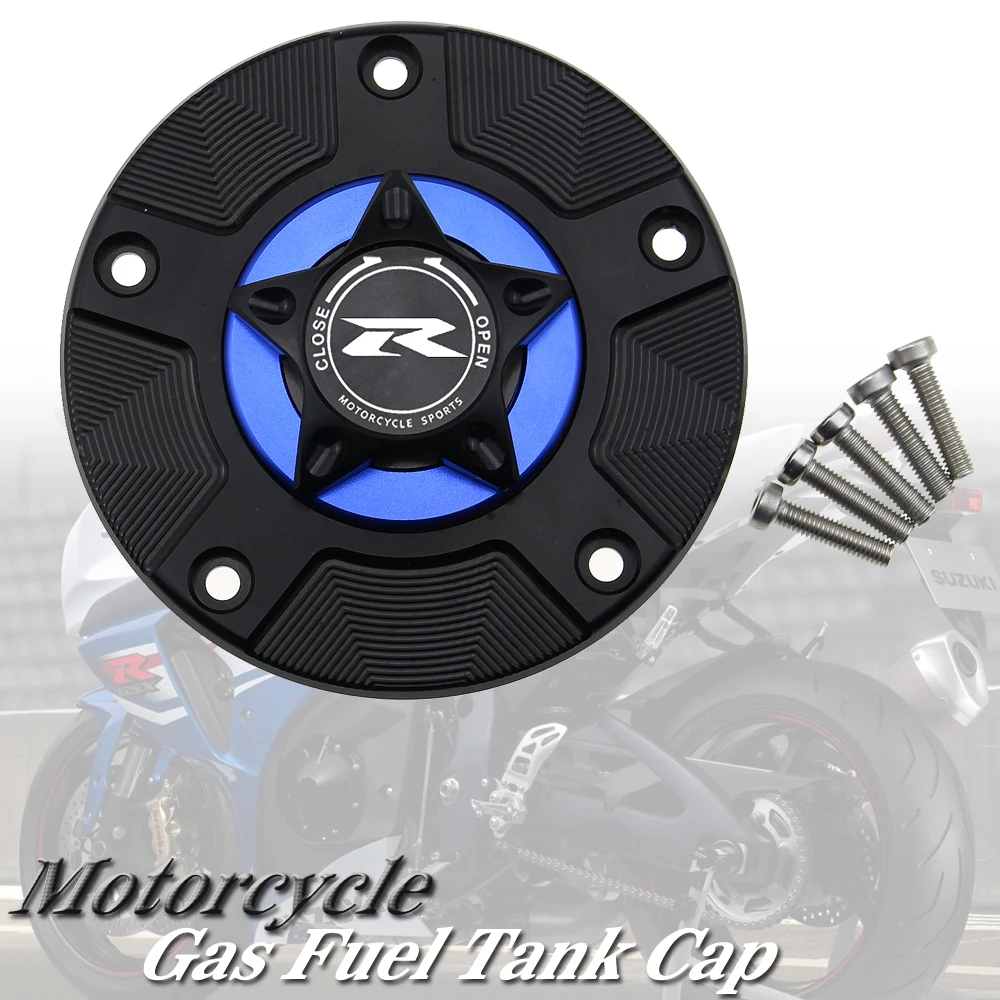 Gas Fuel Tank Cap for SUZUKI GSXR 600/750 GSXR600 GSXR750 06-19, GSX-R 1000 03-04/09-19 Motorcycle CNC Quick Release Cover
Gas Fuel Tank Cap for SUZUKI GSXR 600/750 GSXR600 GSXR750 06-19, GSX-R 1000 03-04/09-19 Motorcycle CNC Quick Release Cover